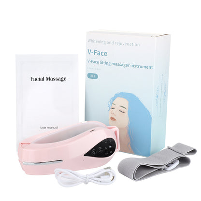 Smart EMS Microcurrent Face Slimming Device and Mask
