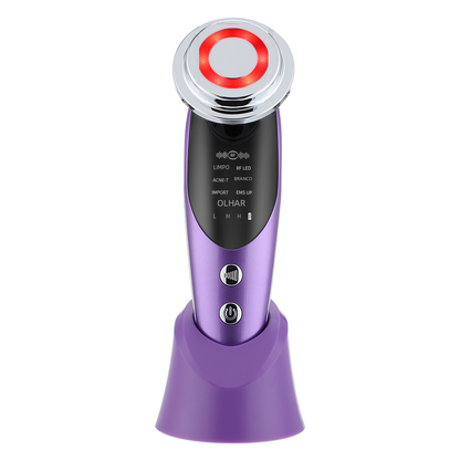 EMS Beauty Device with RF and Microcurrent Massage